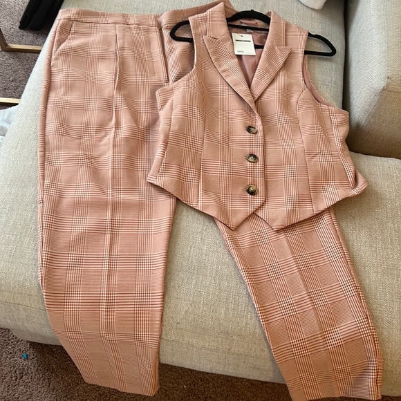 ASOS Pants - ASOS Vest and Pant suit size 14 Tall
